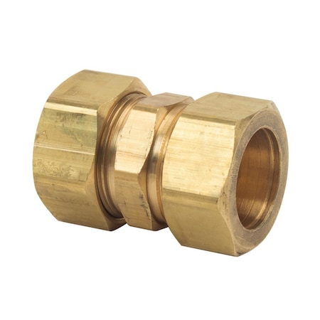 Thrifco Plumbing No. 62 7/8 Inch Lead-Free Brass Compression Coupling 4401382